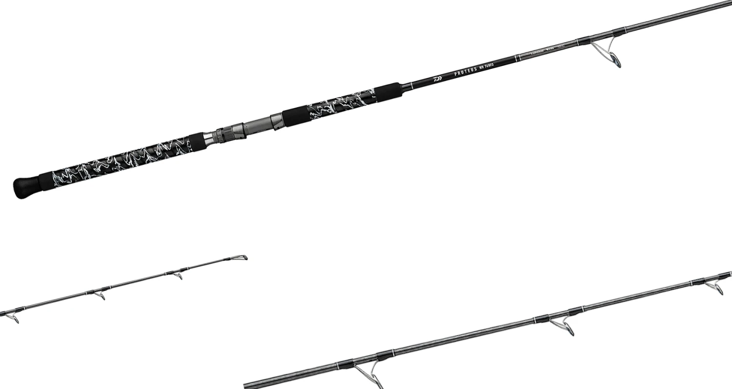 Daiwa Proteus Winn Camo Wrap Spinning Rods 3 Daiwa Proteus Winn Camo Wrap Spinning Rods