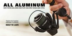 13 Fishing AL13 Saltwater Spinning Reel -Fishing Equipment Store AL13 All Aluminum Exp Page01