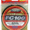 Sunline System Leader FC100 Fluorocarbon -Fishing Equipment Store Sunline Saltwater FC 100 80 100m 396x 2f4141fa 4976 47f2 8fd6 c50205db3801