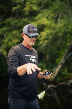 Temple Fork Outfitters Tactical Elite Bass Baitcasting Rods -Fishing Equipment Store tfo tactical elite bass bottom banner lifestyle 3 1